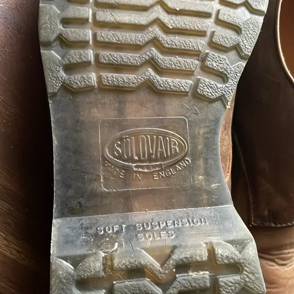 Solovair Gaucho Crazy Horse Gibson Shoe | Size 10 - Picture 2 of 4